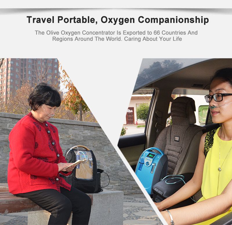 OLV-B1 Portable Oxygen Concentrator With Battery