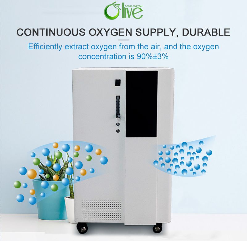 1L- 20L Adjustable High-flow Medical Grade Oxygen Concentrator Used in Hospital Clinics