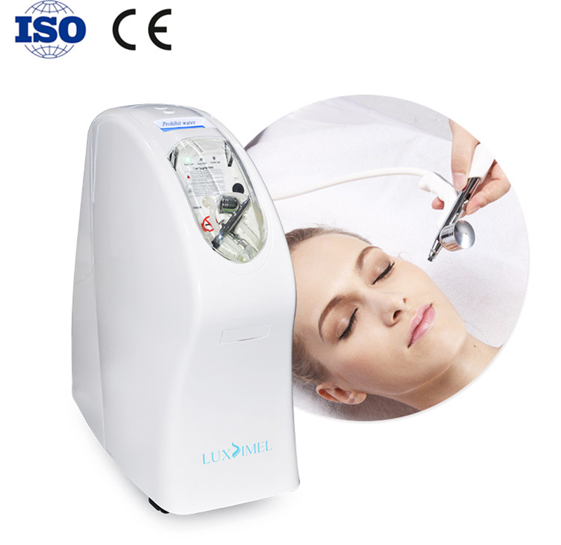 High Outlet Pressure Spa Use Portable Oxygen Facial Machine for Skin Care