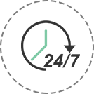 24*7 Непрерывное использование 24*7 Непрерывное использование